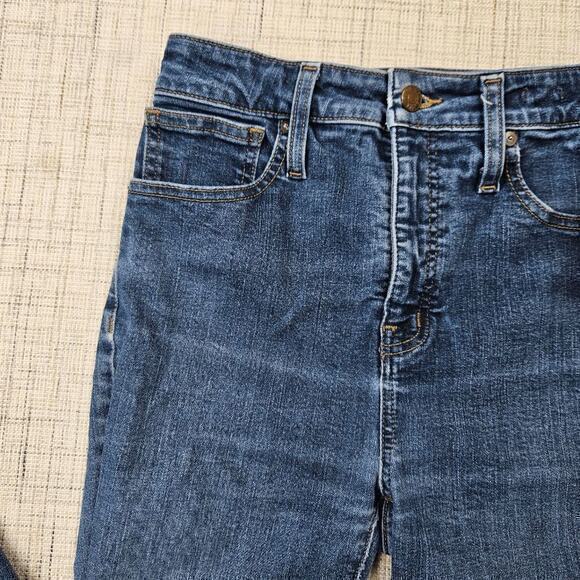 Madewell Curvy High Rise Skinny Medium Wash Jeans Size 27 - Picture 2 of 7